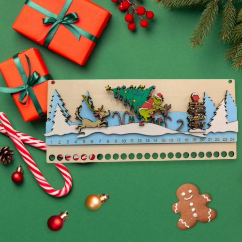 Grincs adventi naptár